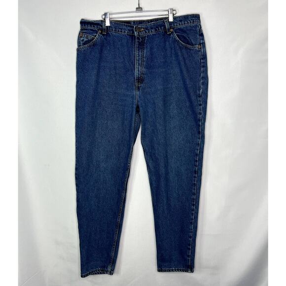 VTG Levis 9922 orange tab jeans 950 tapered leg womens 20M USA made - Picture 1 of 12